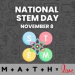national stem day (nov 8) activities and puzzles.