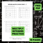 integer multiplication grid worksheets pdf.
