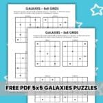 5x5 galaxies puzzles (tentai show)