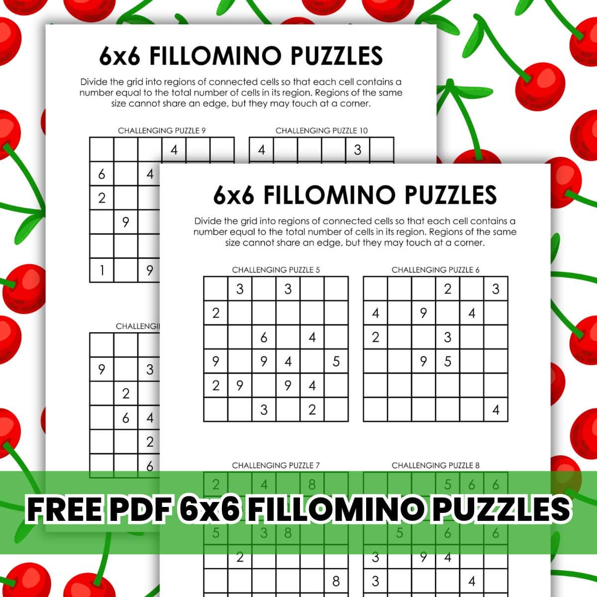 6x6 fillomino logic puzzles pdf.