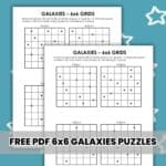 6x6 galaxies puzzles (tentai show) pdf.