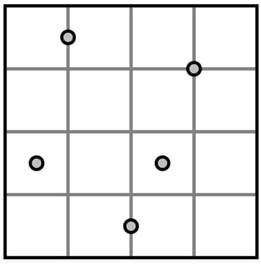 example of galaxies logic puzzle - unsolved.