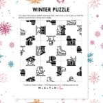 winter edge matching puzzle.